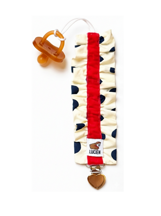 Dot Pacifier Clip